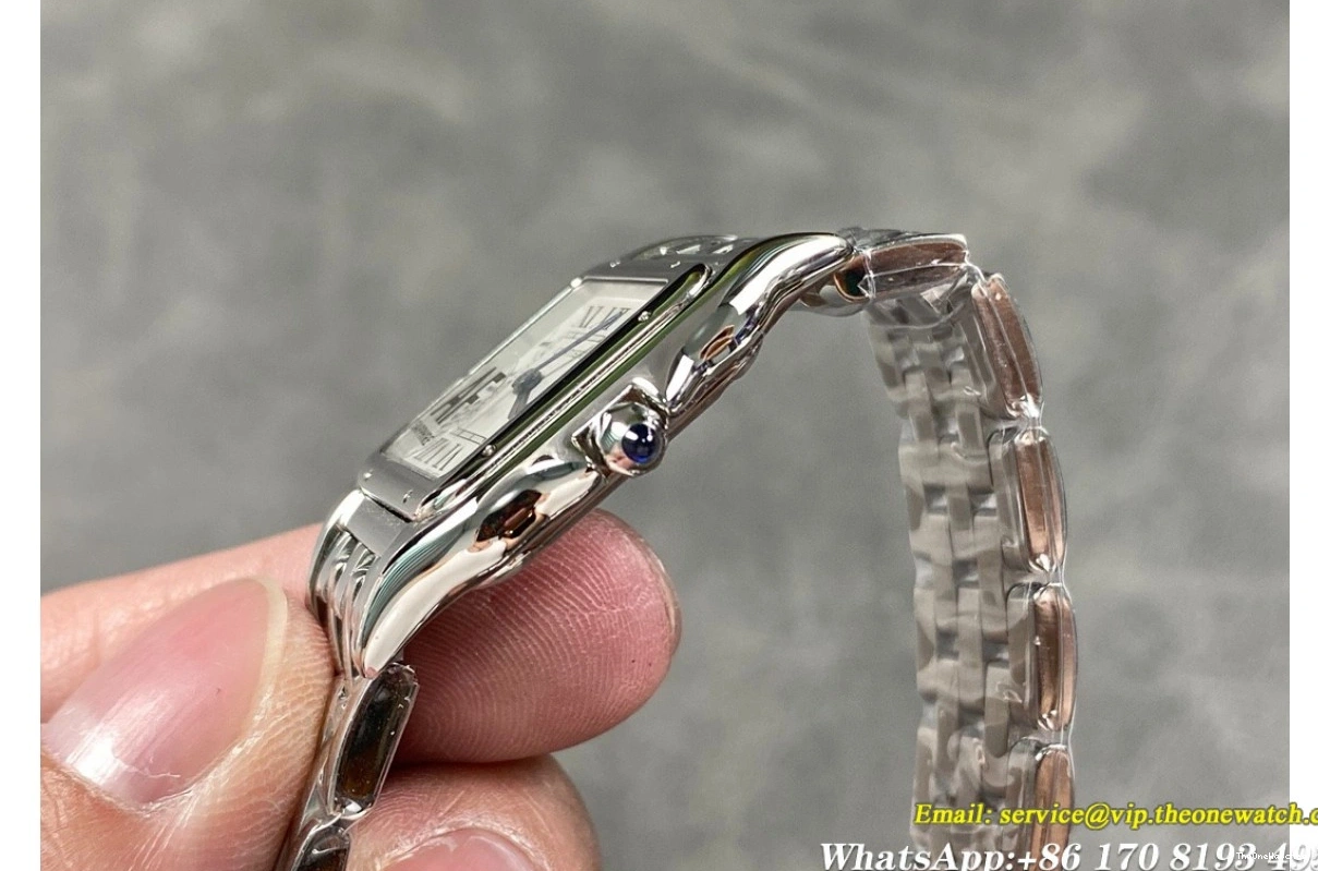 SS Ladies White Panthere De 27mm Quartz AF Secrete SS 0318